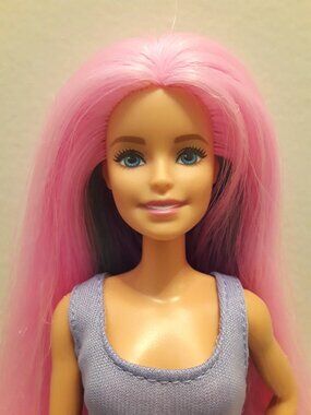 Barbie Color Surprise Doll - Long Pastel Pink, Purple, Blue Hair - 2018 FHX00